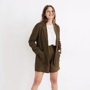 Madewell Linen Larsen Blazer
